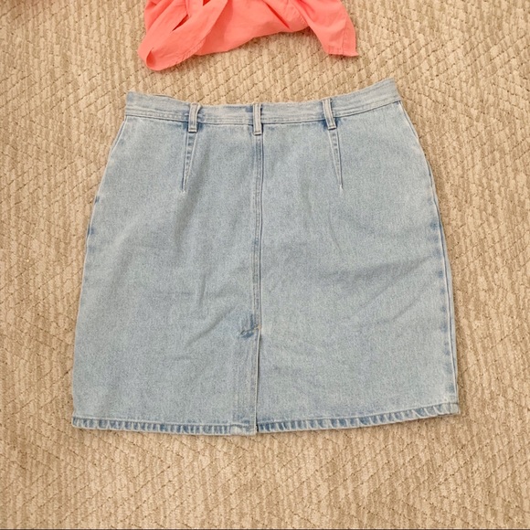 Vintage Denim Skirt - Picture 7 of 8